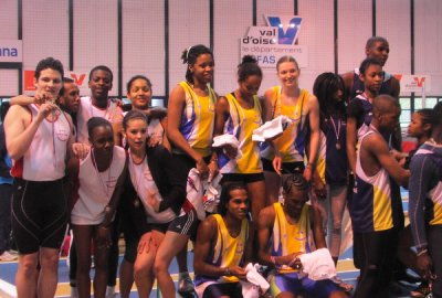 podium du relais